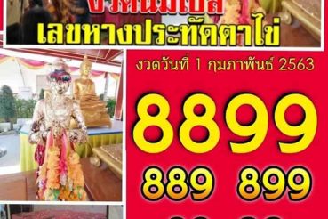 ข่าวหวย หวยดัง เลขตาไข่-010263