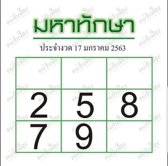 มหาทักษา 170163