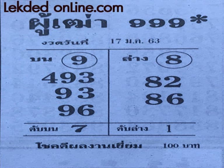 เลขเด็ด ผู้เฒ่า-170163