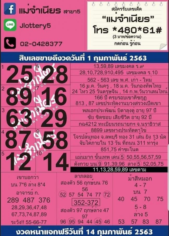 เลขเด็ด-แม่จำเนียร2-010263