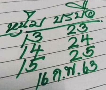 เลขเด็ด หนุ่มบรบือ-160263