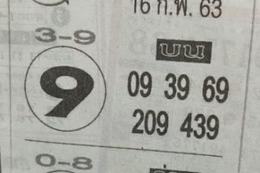 เลขเด็ด หวยคนชี้โชค-160263