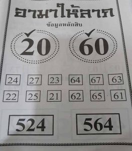 เลขเด็ด อาม่าให้ลาภ-010363