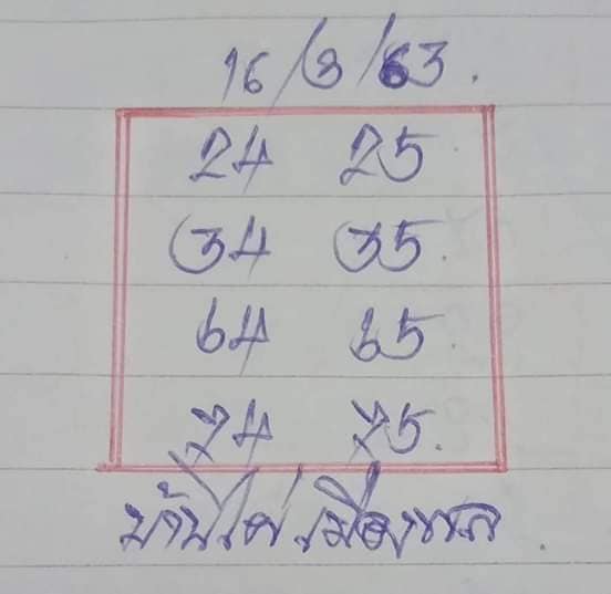 เลขเด็ด บ้านไผ่เมืองพล-160363