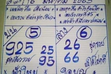 เลขเด็ด ฟ้าใหม่-160363