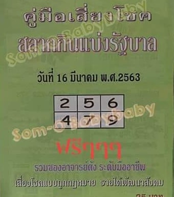 เลขเด็ด หวยปกเขียว-160363