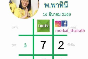 เลขเด็ด หวยไทยรัฐ-160363