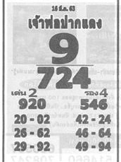 เลขเด็ด เจ้าพ่อปากแดง-160363