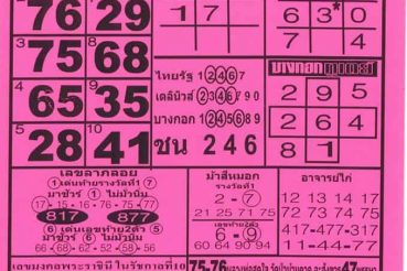 หวยซอง-หวยโอเคล๊อตเตอรี่-010663