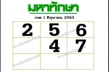 หวยซอง หวยมหาทักษา-010663