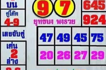 หวยซอง หวยยุทธนาพารวย-010663
