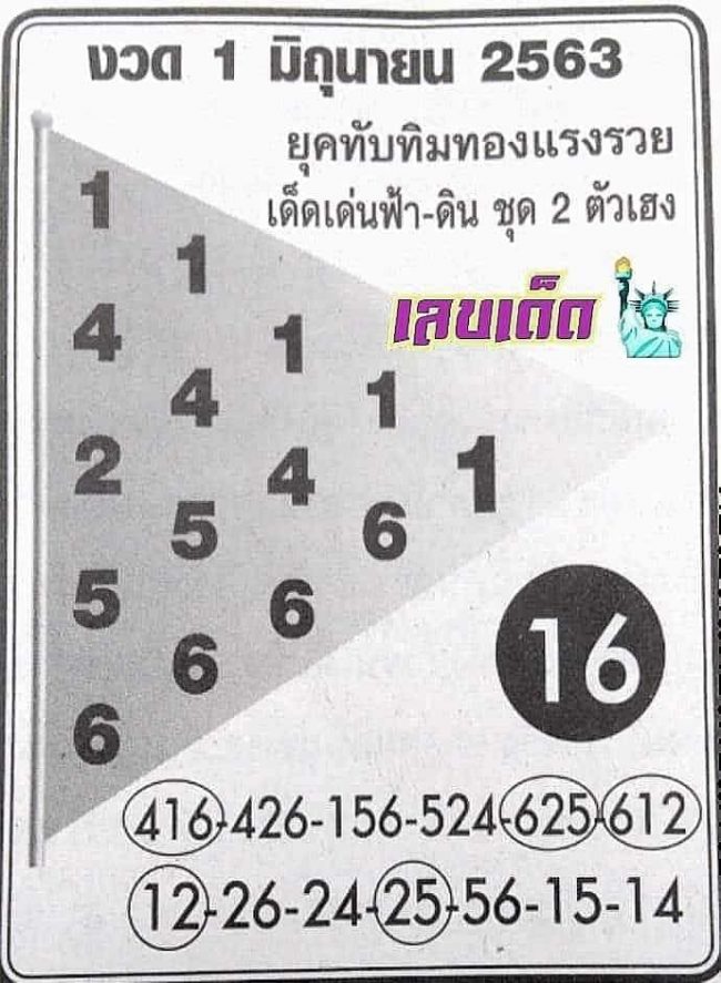 หวยซองขวัญแห่งความรวย-010663
