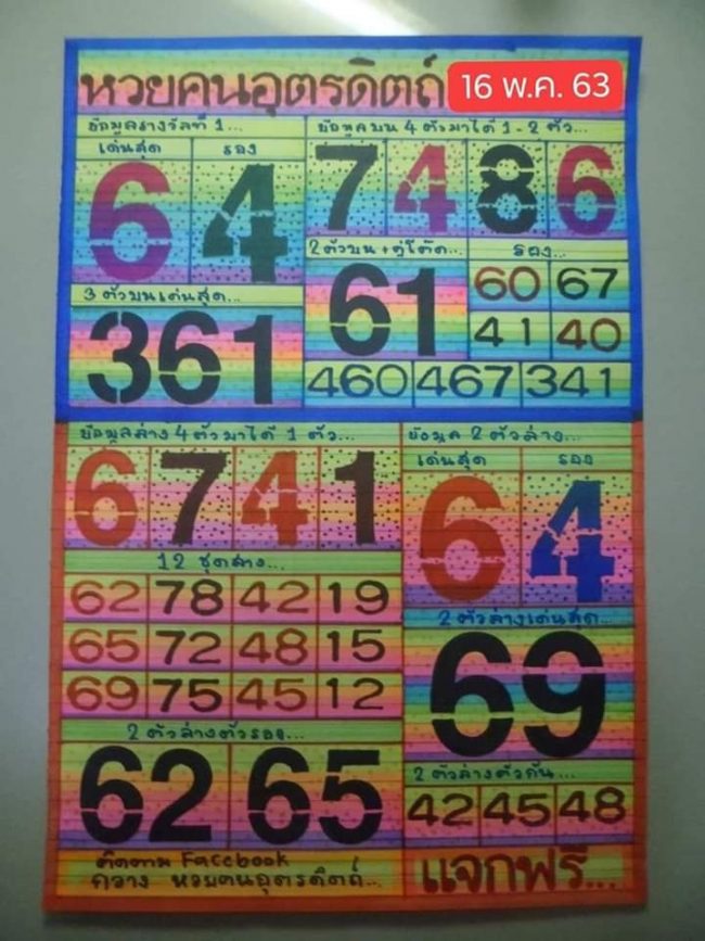 เลขเด็ด หวยคนอุตรดิตถ์-160563
