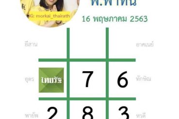 เลขเด็ด หวยไทยรัฐ-160563