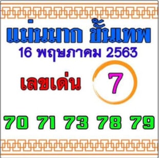 เลขเด็ด แม่นมากขั้นเทพ-160563