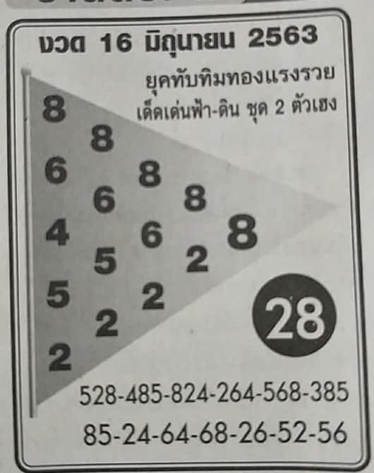หวยซอง หวยขวัญแห่งความรวย-160663