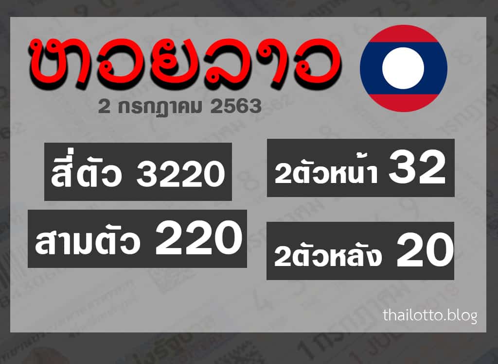 ผลหวยลาว-020763
