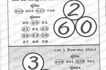 หวยซอง หวยคู่เงินคู่ทอง-160763