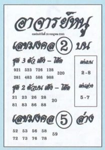 หวยซอง-หวยอาจารย์หนู-160763