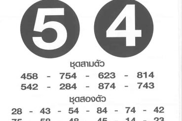 หวยซอง หวยเสือตกถัง-010863