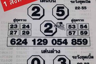 หวยซอง-หวยโค้งสุดท้าย-010863