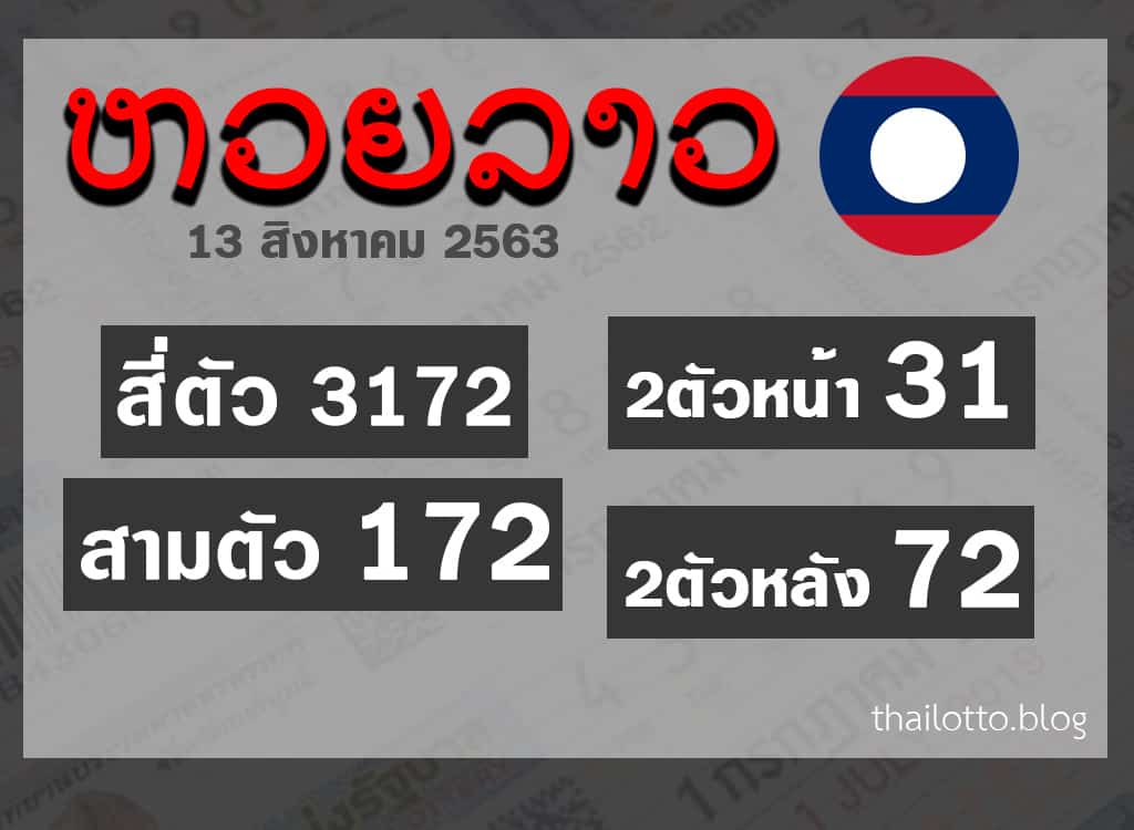 ผลหวยลาว-130863