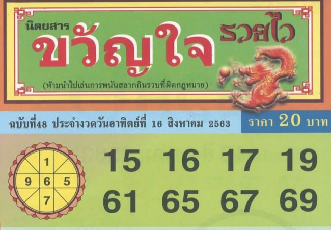 หวยซอง หวยขวัญใจรวยไว-160863