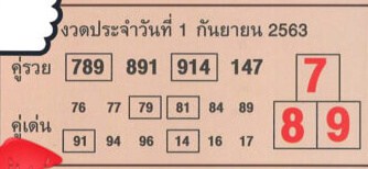 หวยซอง-หวยคู่รวย-010963