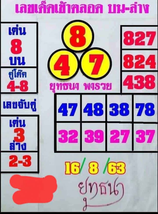 หวยซอง-หวยยุทธนาพารวย-160863