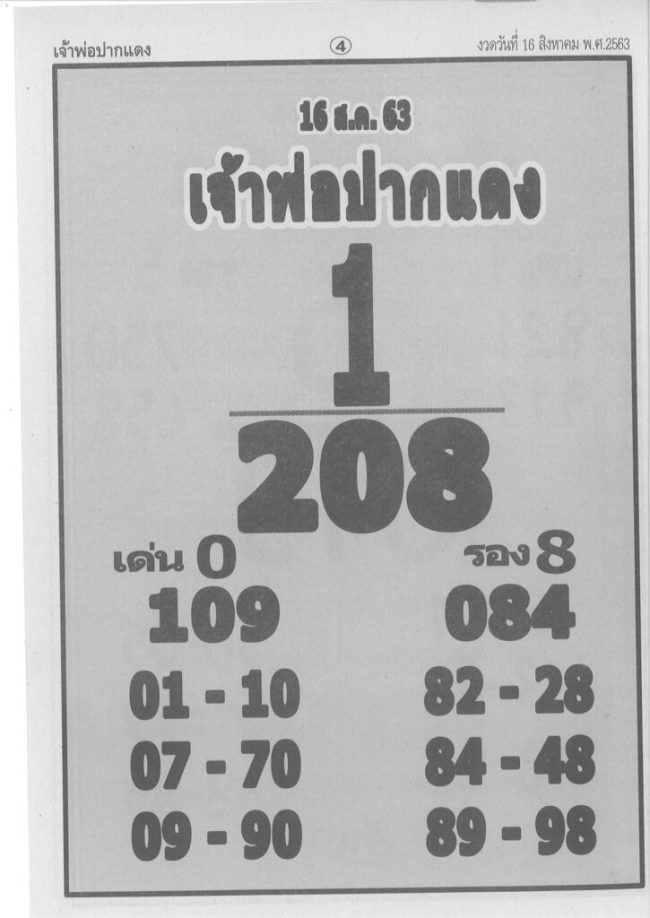 หวยซอง-หวยเจ้าพ่อปากแดง-160863