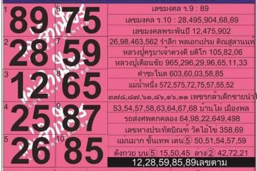 หวยซอง หวยแม่จำเนียร-010963