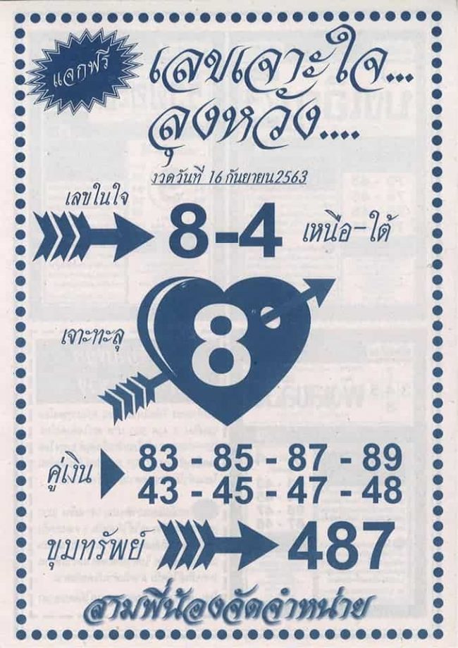 หวยซอง-หวยลุงหวัง-160963