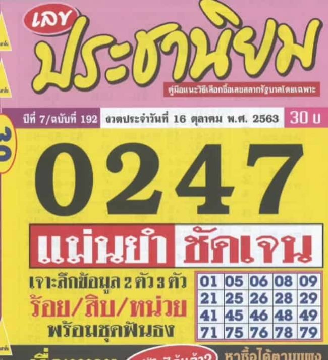 หวยซอง-หวยประชานิยม-161063