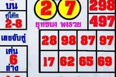 หวยซอง หวยยุทธนาพารวย-011163