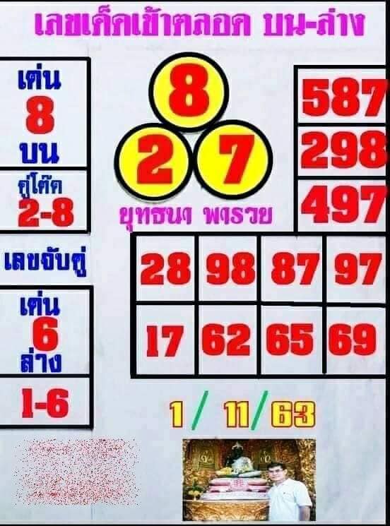 หวยซอง หวยยุทธนาพารวย-011163