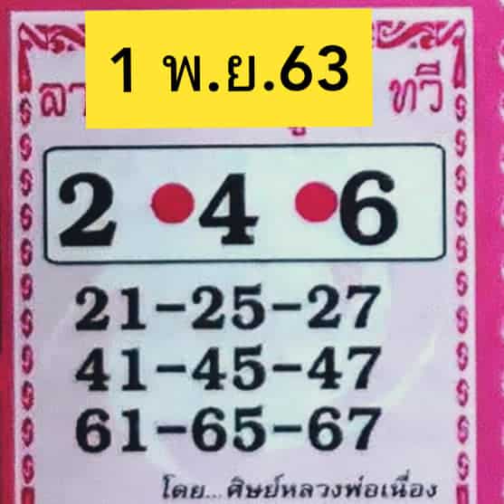 หวยซอง หวยศิษย์หลวงพ่อเนื่อง-011163