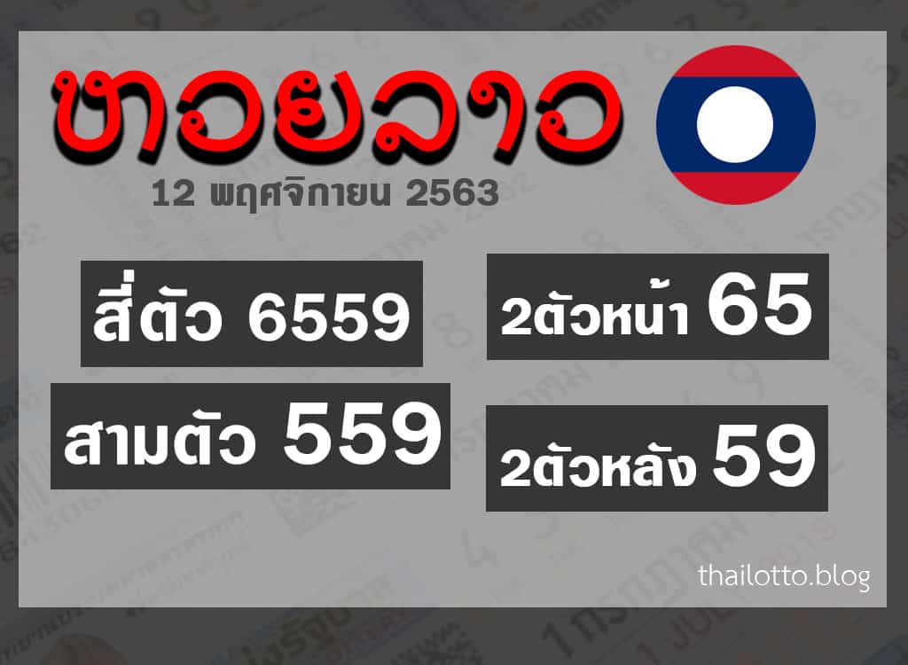 ผลหวยลาว-121163