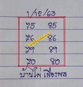 หวยซอง-หวยบ้านไผ่เมืองพล-011263