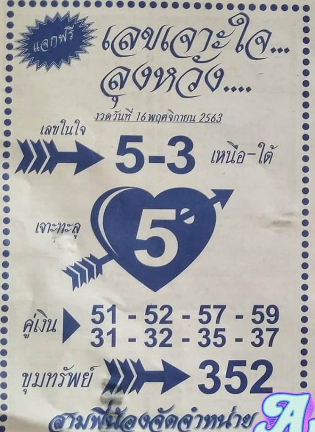 หวยซอง หวยลุงหวัง-161163