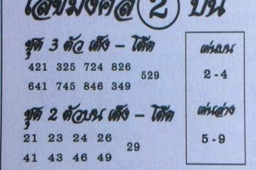 หวยซอง-หวยอาจารย์หนู-161163