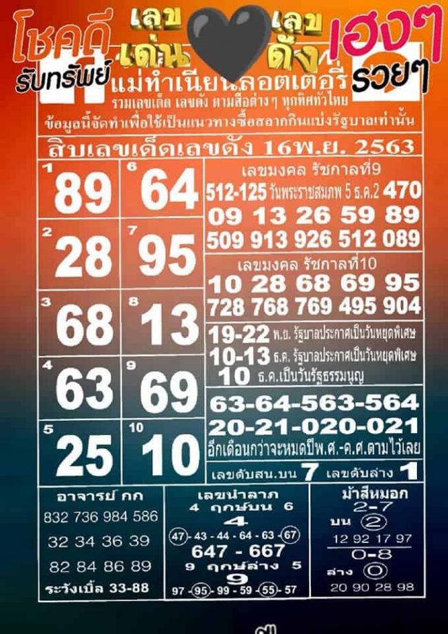หวยซอง หวยแม่ทำเนียน-161163