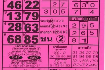 หวยซอง หวยโอเคล็อตเตอรี่-161163