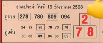 หวยซอง-หวยคู่รวย-161263