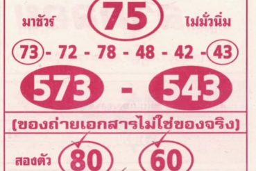 หวยซอง-หวยลาภลอย-301263