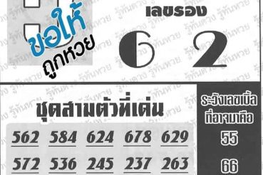 หวยซอง-หวยอาจารย์ช้าง-161263