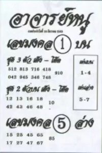 หวยซอง-หวยอาจารย์หนู-161263
