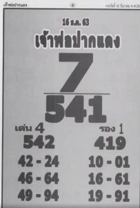หวยซอง-หวยเจ้าพ่อปากแดง-161263