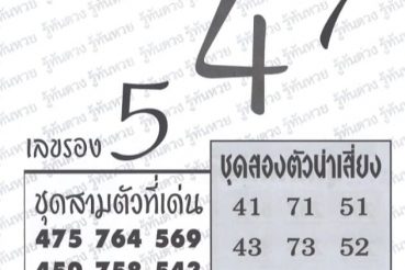 หวยซอง-หวยเซียนโป๋ว-301263