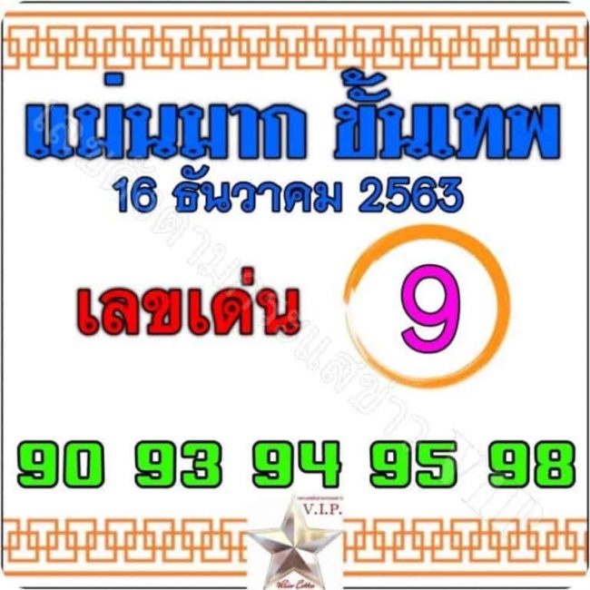 หวยซอง-หวยแม่นมากขั้นเทพ-161263