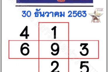 หวยหนังสือพิมพ์ หวยบางกอกทูเดย์-301263